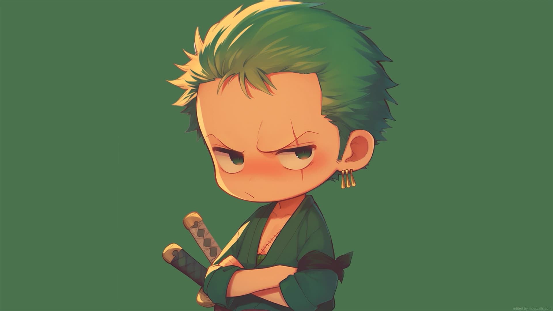 Roronoa Zoro Chibi – One Piece Live Wallpaper | 4K & HD Download | AnimeWatchHub