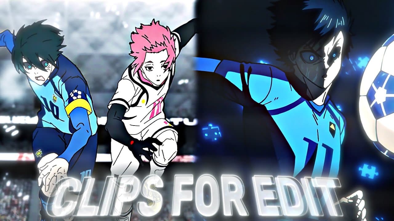 Rin vs Sae | Isagi Goal vs U20 Clip for Editing | Blue Lock 4K & HD Download