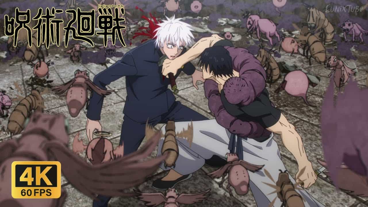 Toji vs Gojo Twixtor 4K Clips for Editing | Jujutsu Kaisen Fight Scene Download