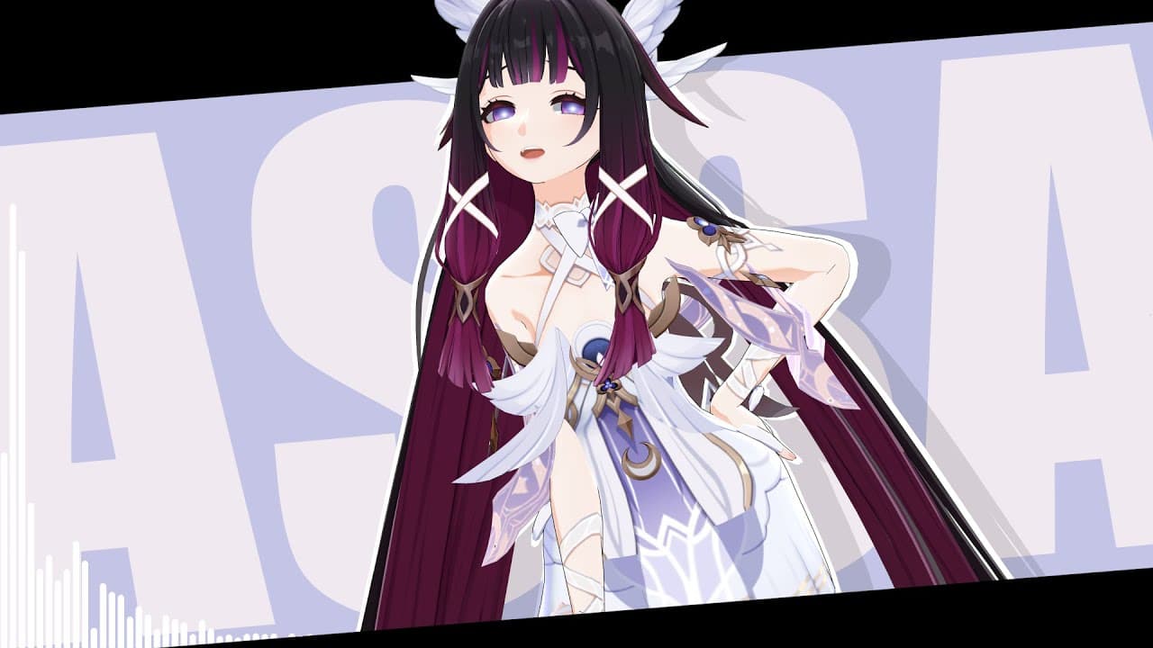 Columbina Montagem Shirt Blue Wallpaper 4K HD Download | Genshin Impact